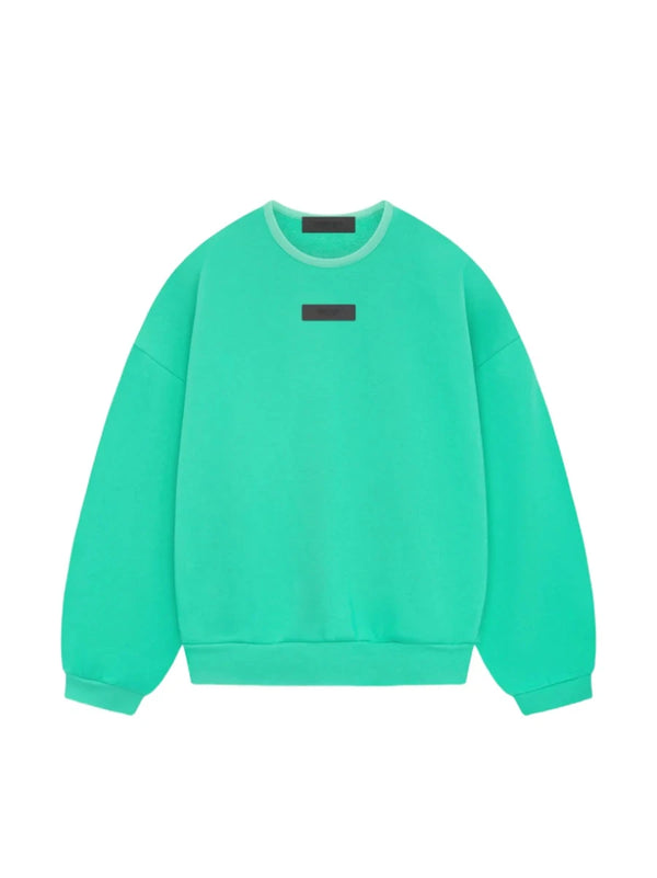 MEN-CREWNECK SWEATER-MINT LEAF