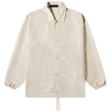 COACHES JACKET SILVER CLOUD