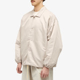COACHES JACKET SILVER CLOUD