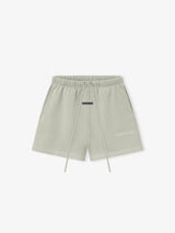 SOCCER FLEECE SHORTS - ABBEY STONE