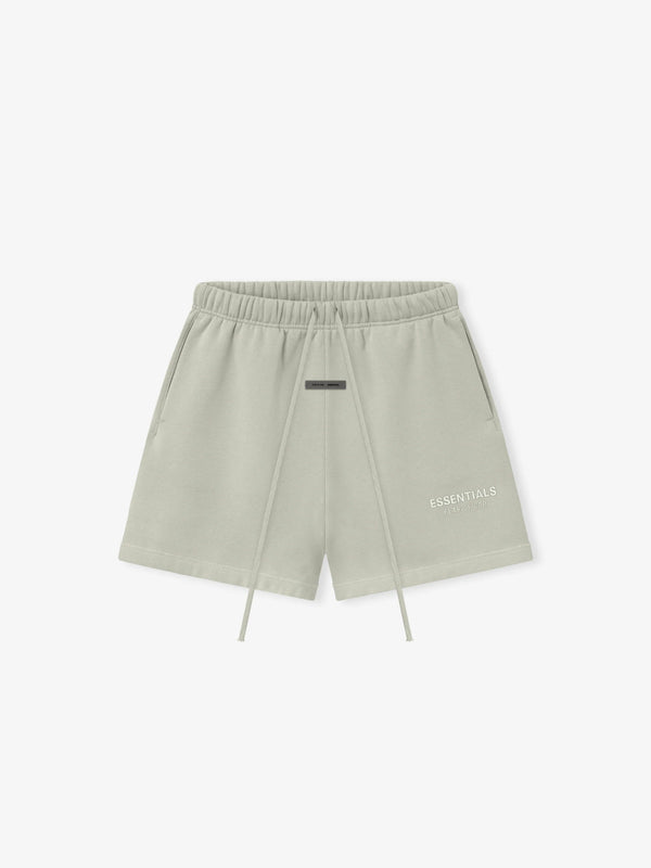 SOCCER FLEECE SHORTS - ABBEY STONE