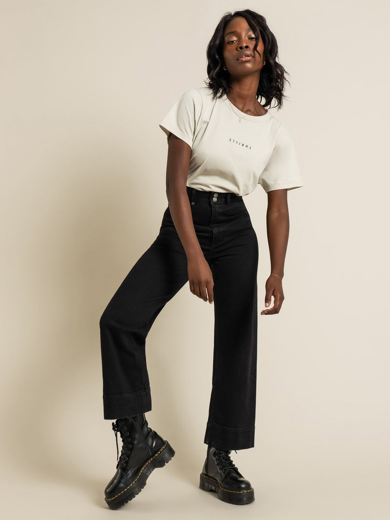 BELLE STRETCH JEAN AGED BLACK
