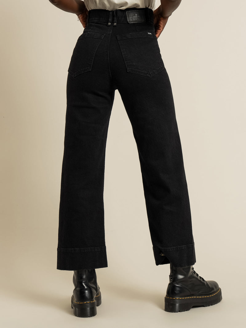BELLE STRETCH JEAN AGED BLACK