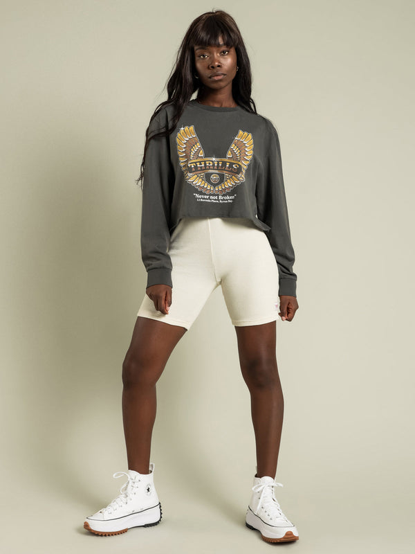 HIATUS BIKE SHORT UNBLEACHED