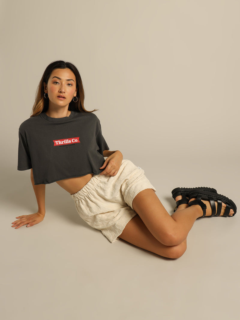 BRIGADE SUPER CROP TEE