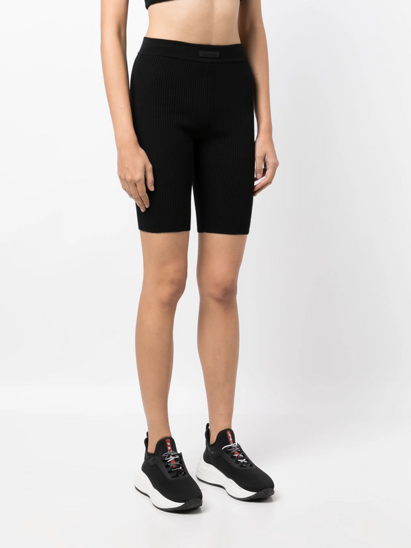 WOMEN-BIKER SHORT BLACK