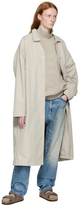 Mock Neck Vest Sea Foam