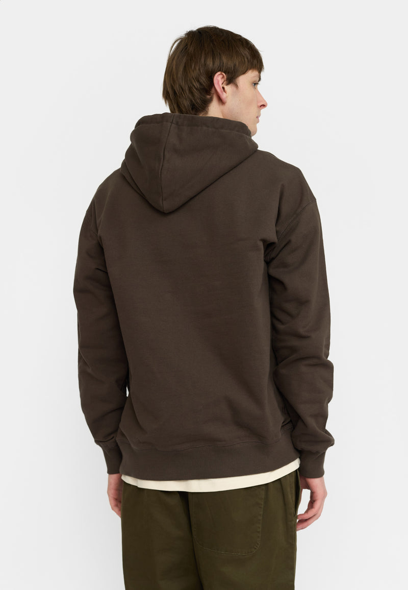 LOOSE HOODIE - BROWN