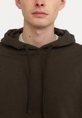 LOOSE HOODIE - BROWN