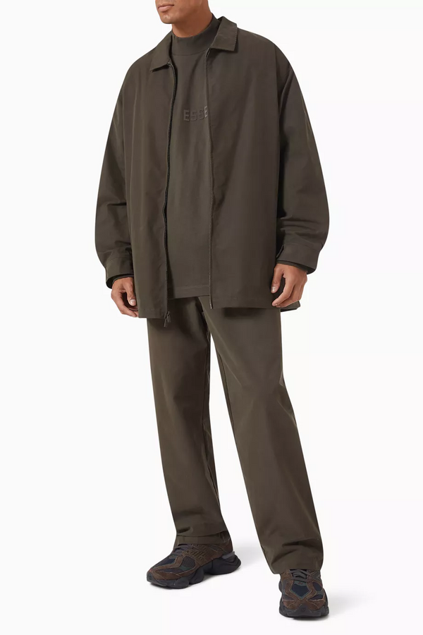Relaxed TROUSER OFF BLACk