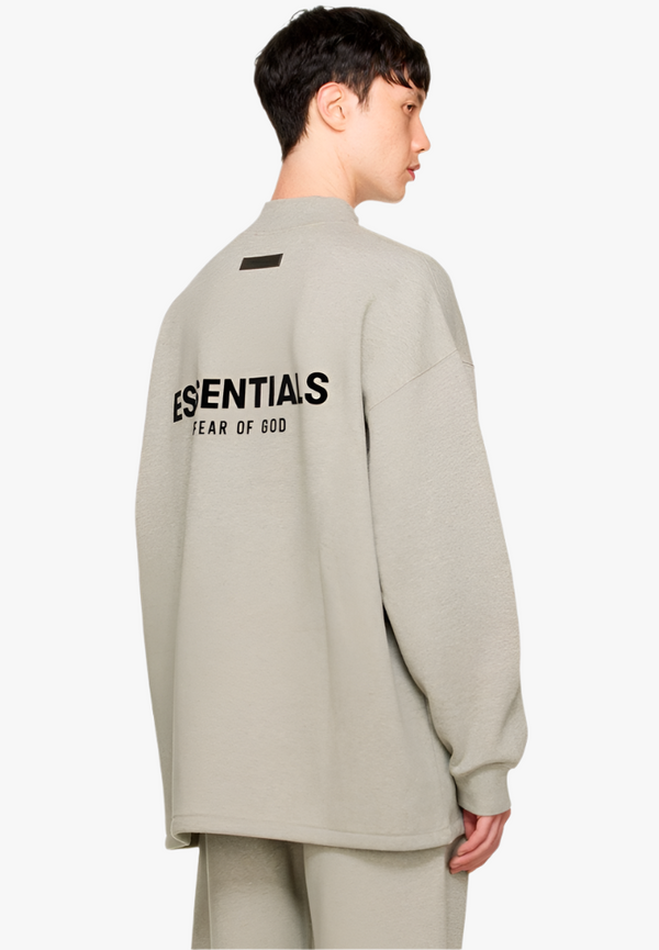 RELAXED CREWNECK Sweatshirt DARK OATMEAL