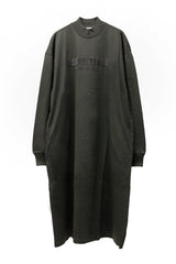 LS TEE DRESS Off Black