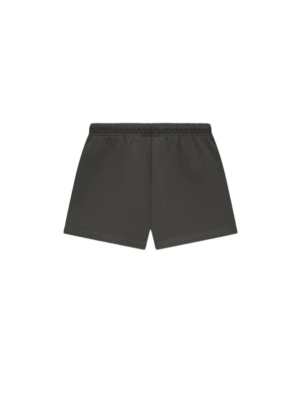 MEN- FLEECE RUNNING SHORT-JET BLACK