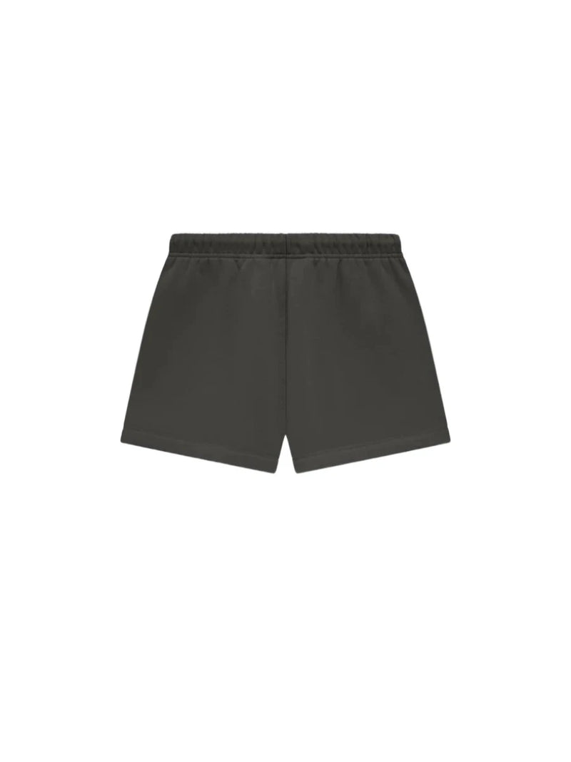 MEN- FLEECE RUNNING SHORT-JET BLACK