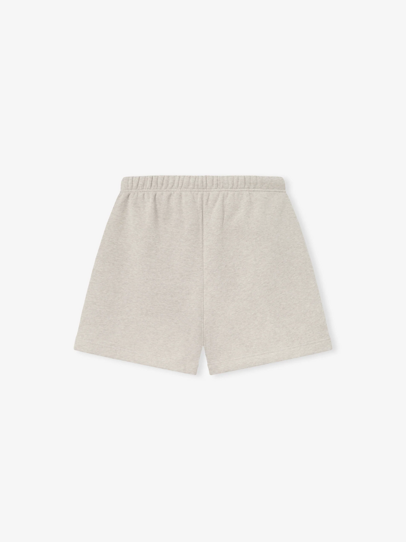 SOCCER FLEECE SWEATSHORT -  HEATHER STONE