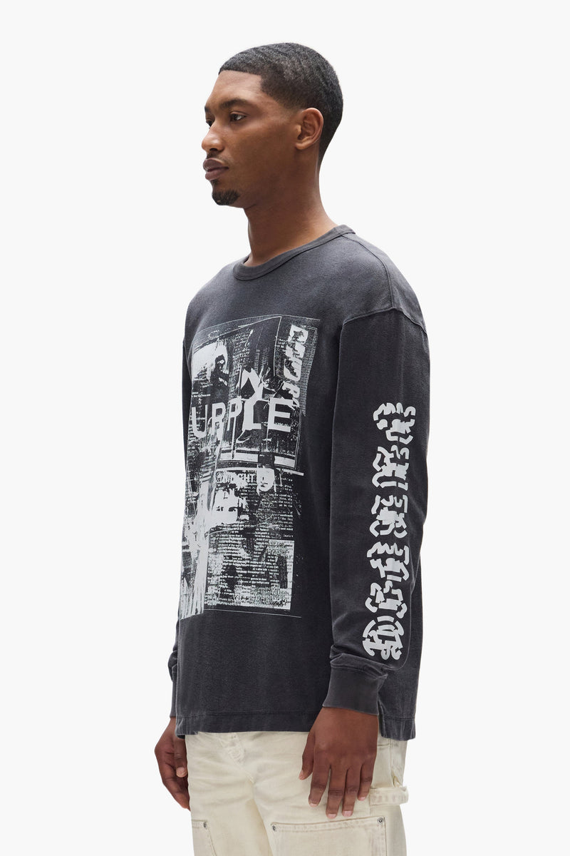 DISCORD LONG SLEEVE TEE - BLACK