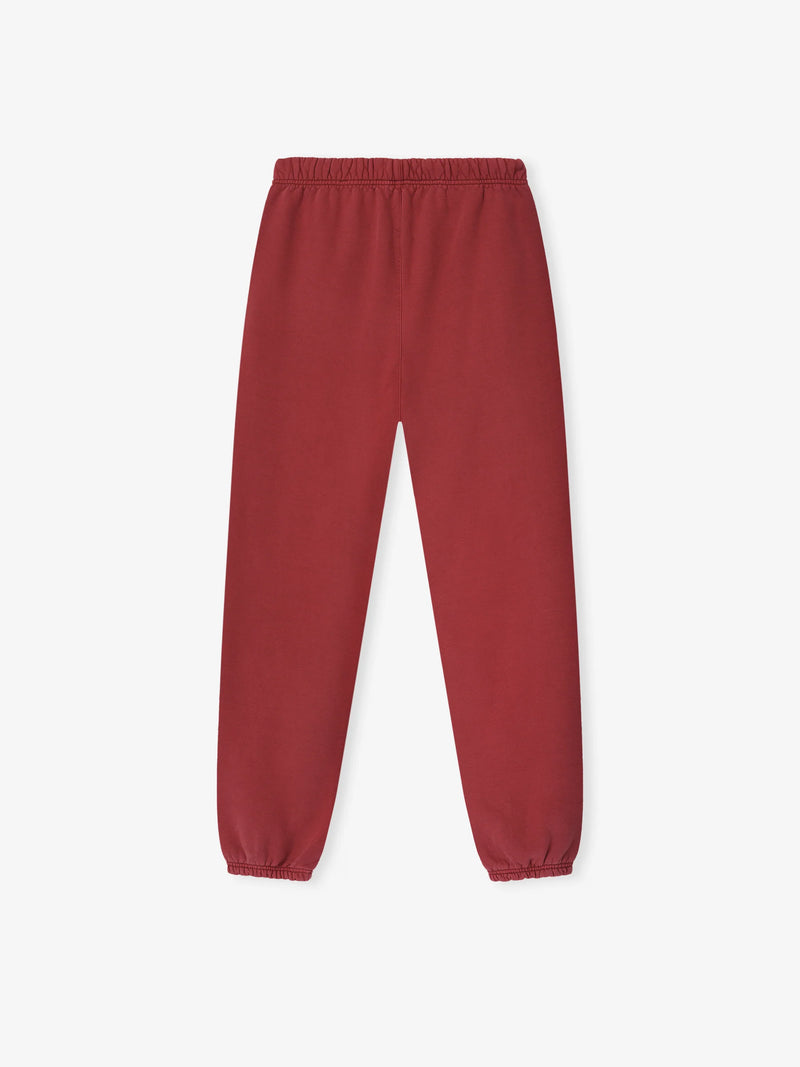 HEAVY FLEECE CLASSIC SWEATPANT - CRIMSON