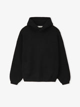 HEAVY WAFFLE 90'S HOODIE - VINTAGE BLACK