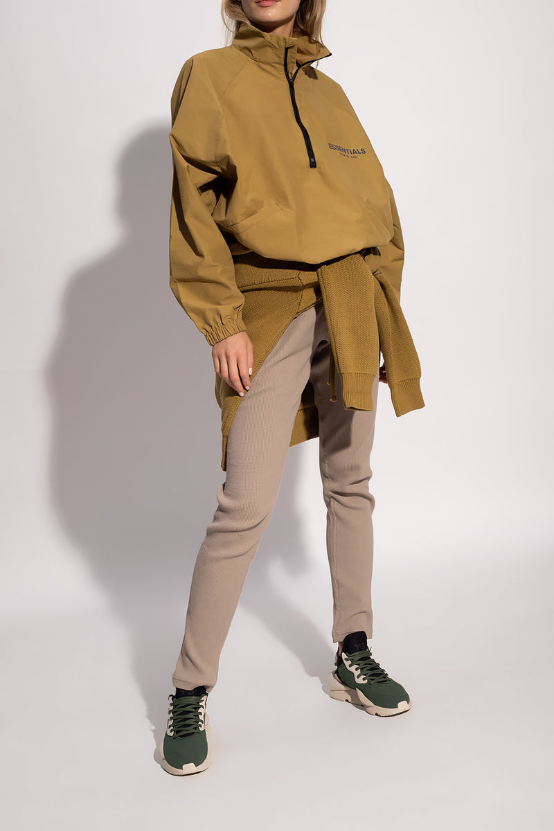 HALF ZIP TRACK JACKET AMBER