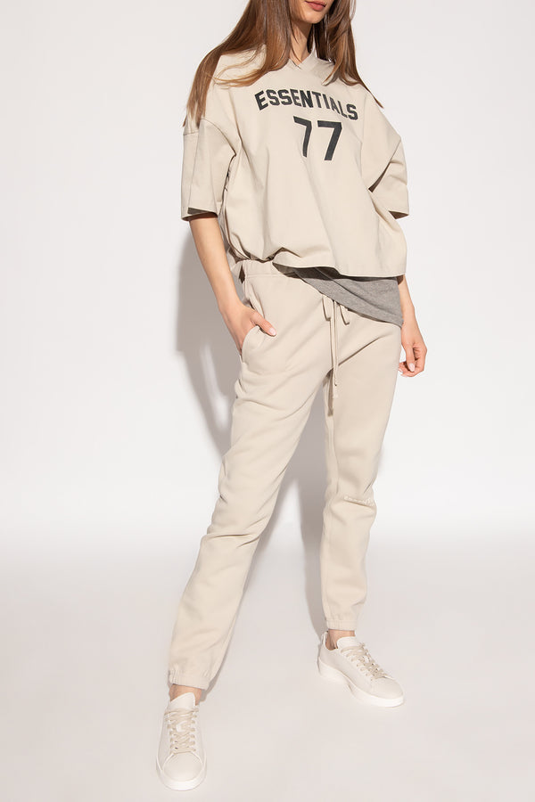 SWEATPANTS SILVER CLOUD