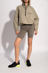WOMEN ATHLETIC BIKER SHORT CHARCOAL