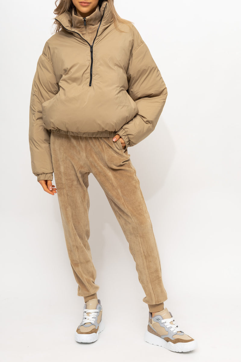 WOMEN MOCKNECK OAK