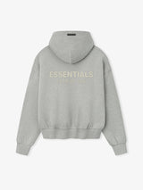 CLASSIC FIT FLEECE HOODIE - CONCRETE HEATHER