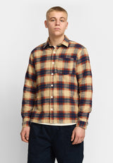 LOOSE SHIRT - NAVY