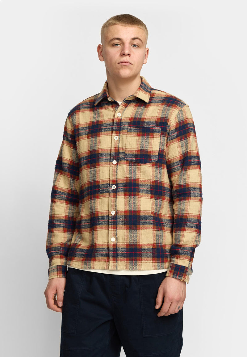 LOOSE SHIRT - NAVY