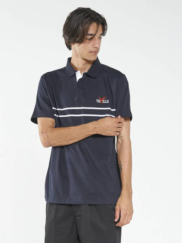 RED WINGS POLO M DARK NAVY