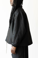 ESSENTIALS COACHES JACKET BLACK CORE