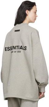 RELAXED CREWNECK Sweatshirt DARK OATMEAL