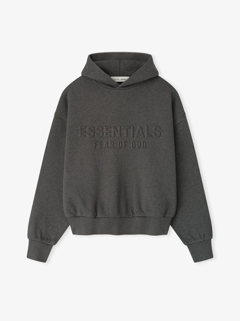 CLASSIC HOODIE - CHARCOAL HEATHER