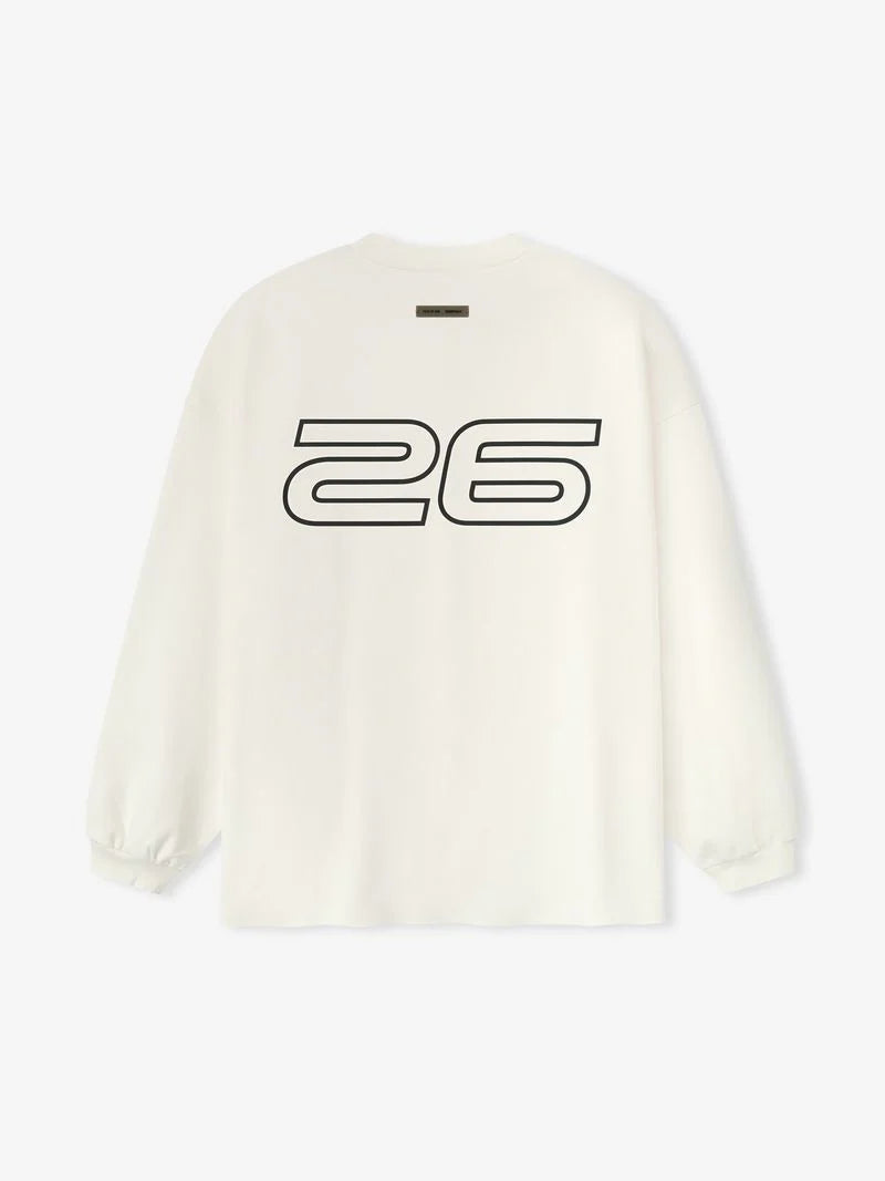 90'S LONG SLEEVE TEE - IVORY