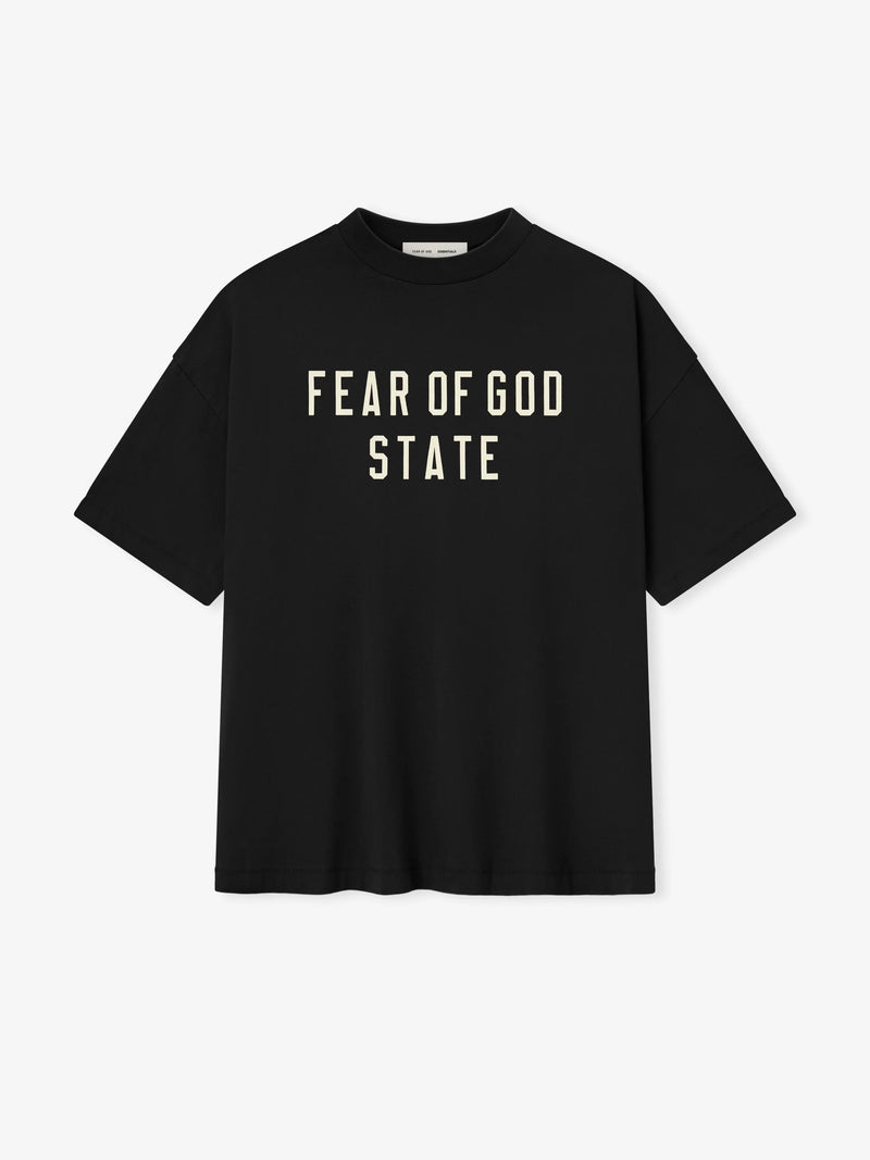 90S FIT T-SHIRT - JET BLACK