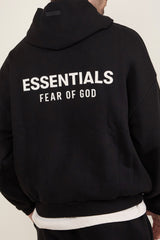 CLASSIC FIT FLEECE  JET BLACK