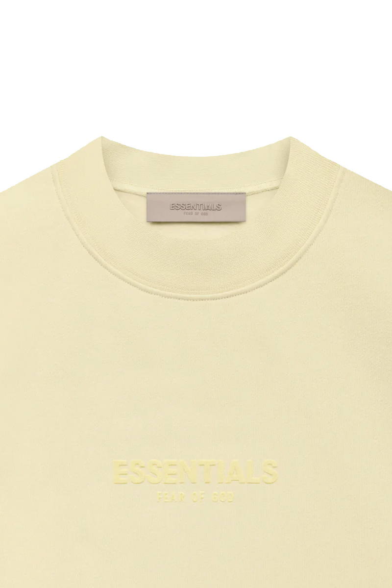 RELAXED CREWNECK CANARY