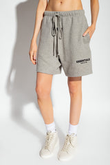 ESSENTIALS SWEATSHORT HEATHER GREY
