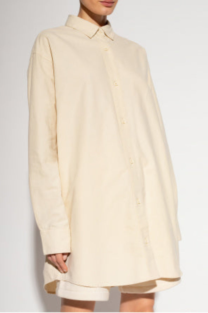Women's EGG SHELL Oxford Button Down Shirt