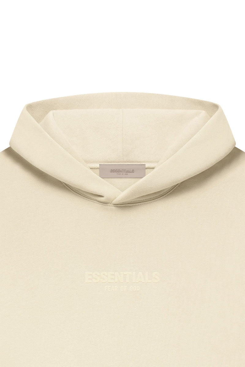 RELAXED HOODIE EGG SHELL