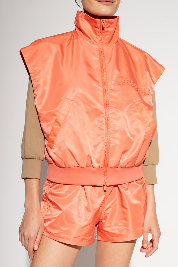 WOMEN RUNNING VEST CORAL