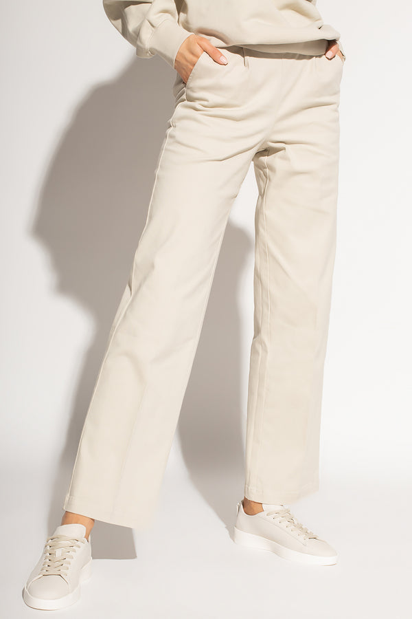 WOMEN RELAXED TROUSER WHEAT