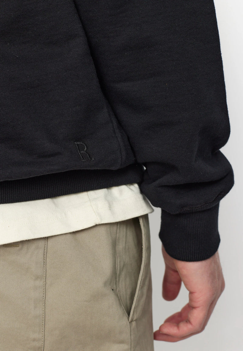 LOOSE HOODIE - BLACK