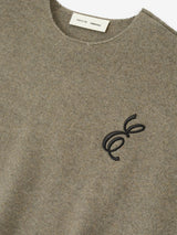 MERINO CREWNECK SWEATER - HOMESTEAD HEATHER