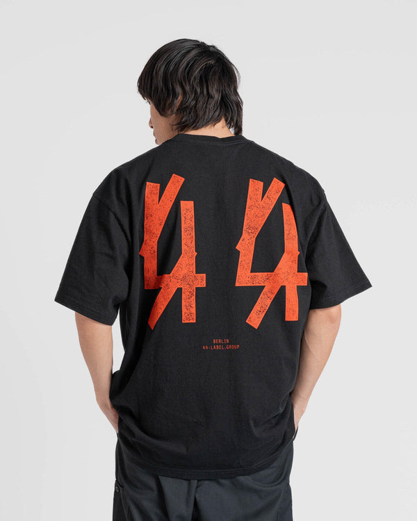 BLACKSTAGE RED TEE  BLACK