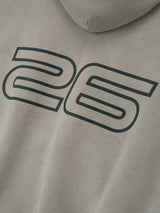 HEAVY FLEECE 90'S HOODIE - SMOKE GREY