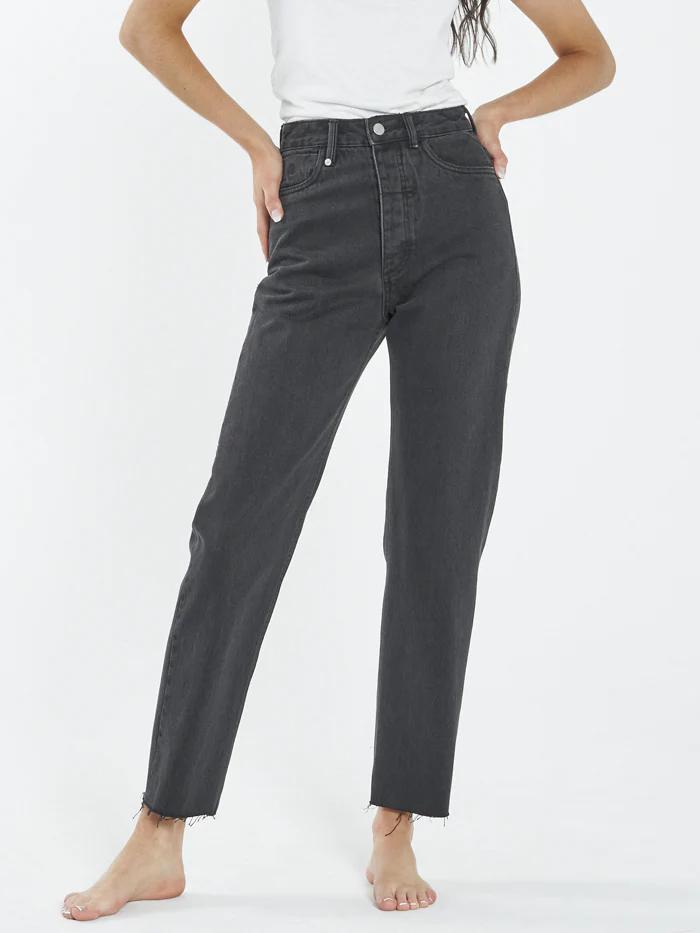 PAIGE JEAN 8 AGED BLACK