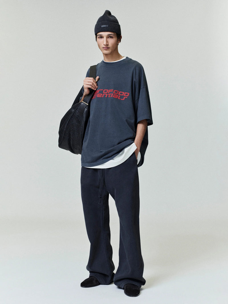 90'S SHORT SLEEVE TEE-IRON GREY