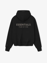CLASSIC FIT FLEECE ZIP - JET BLACK