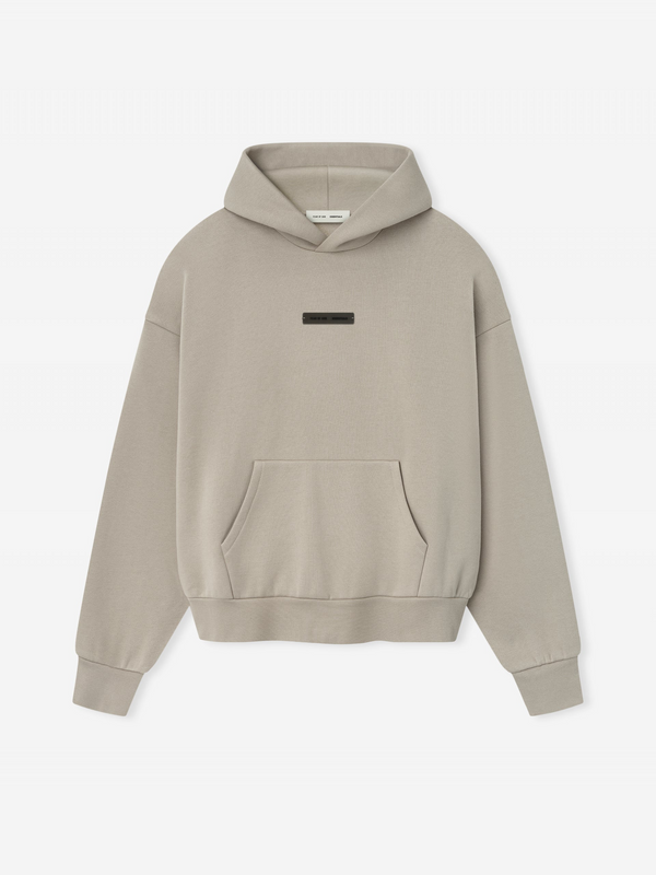 CLASSIC FIT FLEECE HOODIE - TIMBER
